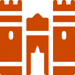 Asfar Maroc - icono kasbah - diseñado por Freepik de www.flaticon.es